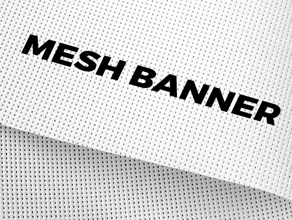 8oz Mesh Banners